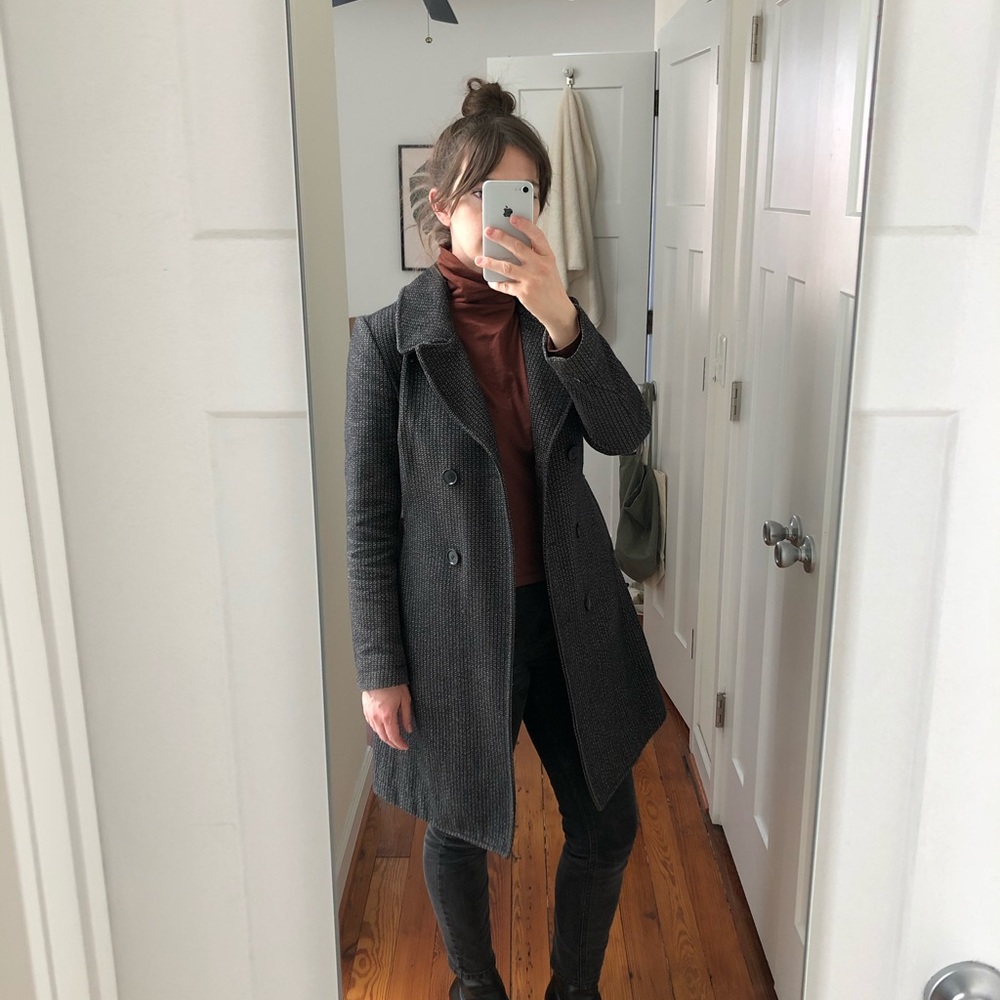 Billy Reid double breasted coat